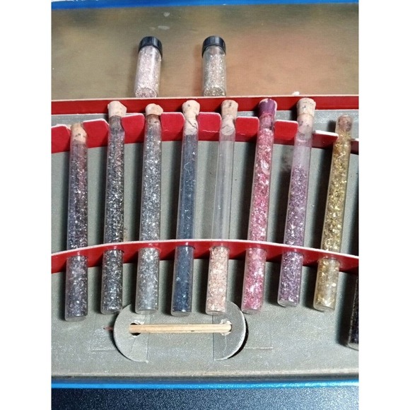 Antique 1939 Walco Toys STARDUST Craft Kit RARE plastic glitter indian logo Vtg - Picture 4 of 13